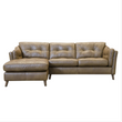  Saddler Chaise Sofa LHF | Leathers | Annie Mo's
