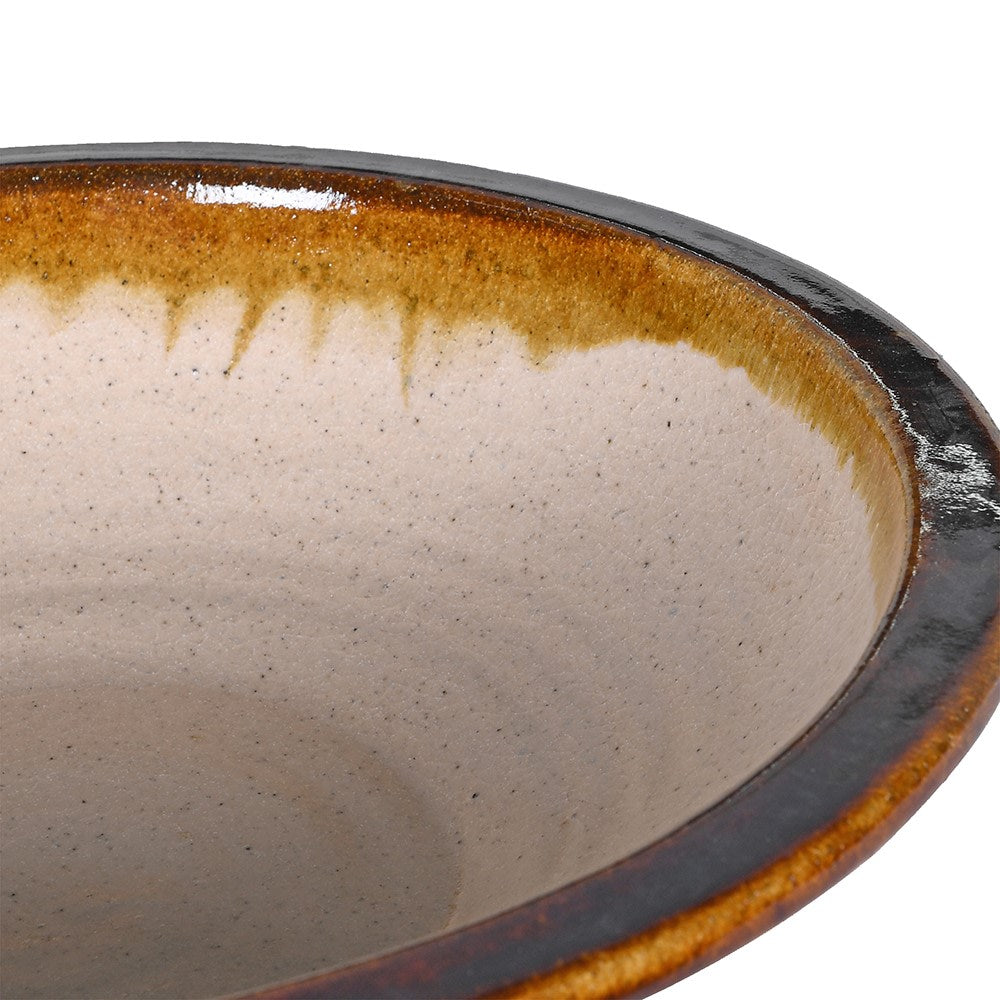 Salt Glaze Terracotta Bowl 38cm