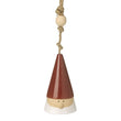 Santa Ceramic Bell 10cm | Annie Mo's
