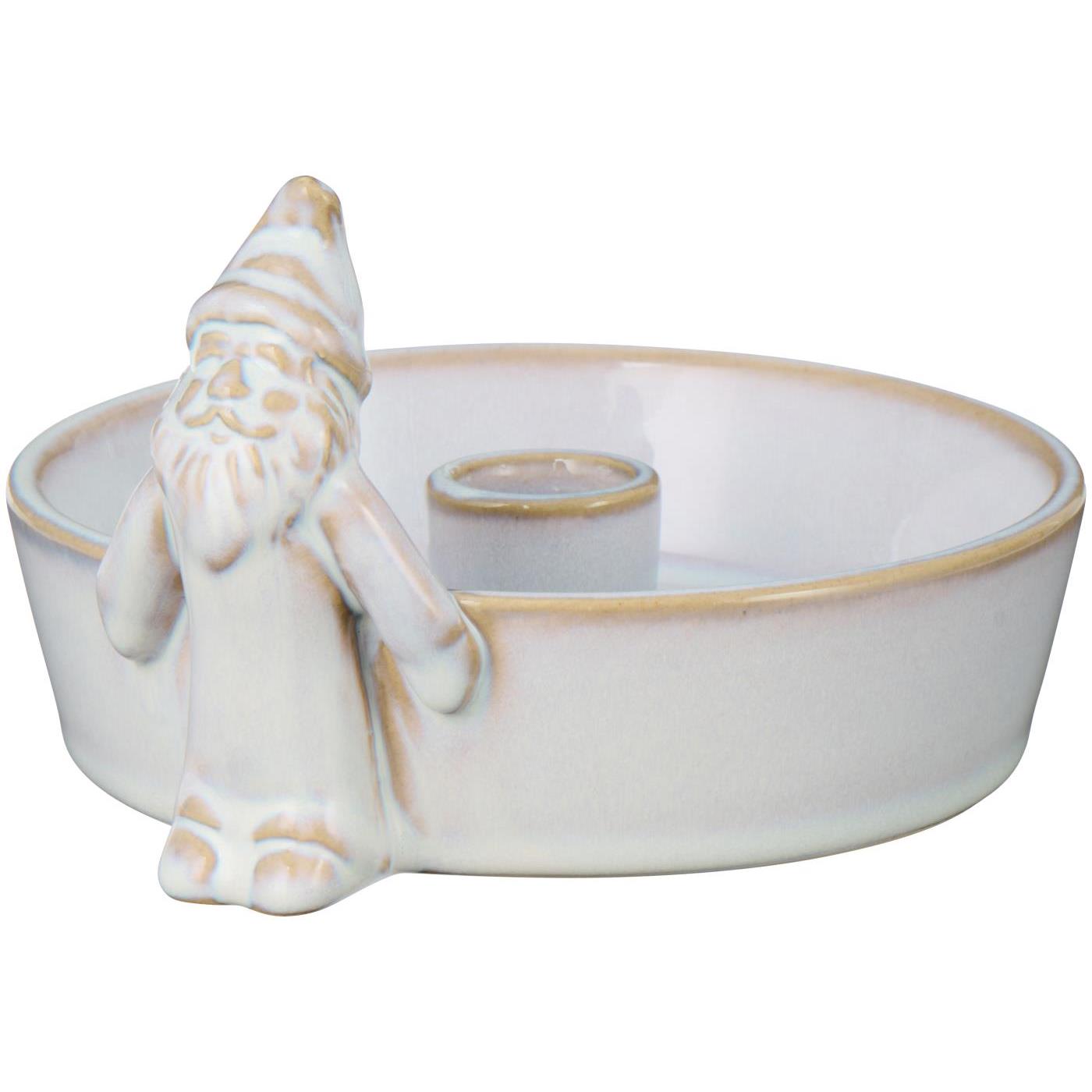 Santa Claus Candle Holder for Dinner Candle 15cm | Annie Mo's B