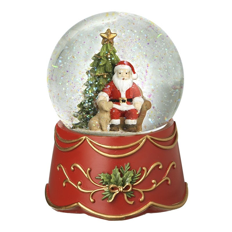 Santa Snowglobe 14cm | Annie Mo's