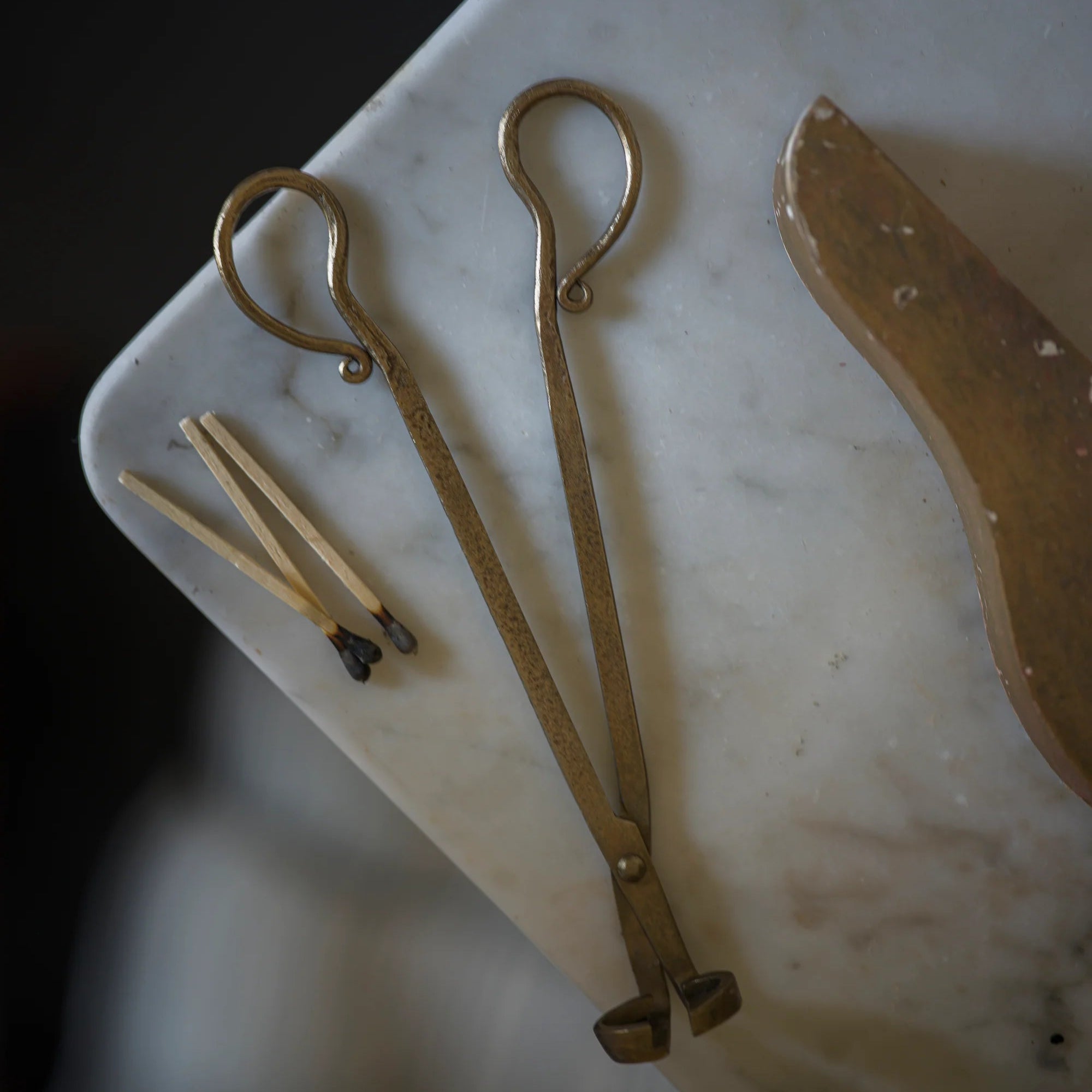 Antique Brass Wick Snips | Annie Mo's