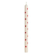 Strawberries Taper Candle 20cm
