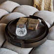 Shibui Mango Wood & Smoked Gold Trays - Set of Two | Annie Mo's a