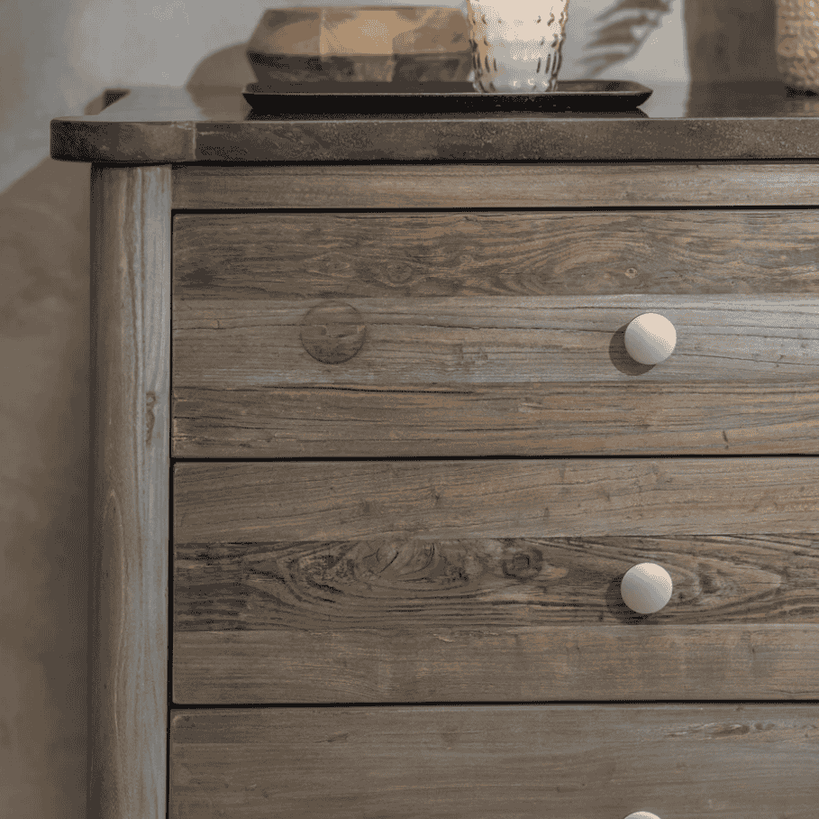 Hambledon Small Chest of Three Drawers 72cm