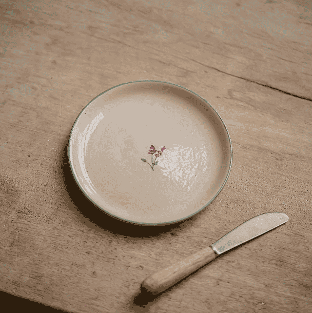 The Kitchen Garden - Lavender Snack Plate