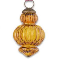 Manipur Baubles - Amber 8cm - Shape Choice-E