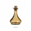 Sepia Glass Candlesticks  - Shape Choice