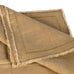 Set of Four Vintage Look Golden Napkins 45cm x 45cm | Annie Mo's