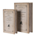 Set of Two 1899 Musique Book Boxes 33cm | Annie Mo's