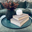 Set of Two Grey Woven Book Boxes 33cm | Annie Mo's