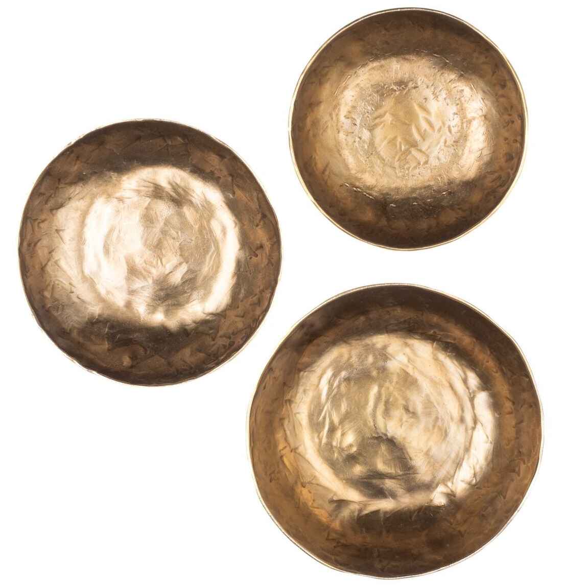 Set of 3 Forged Antique Finished Bowls 11cm | Annie Mo's
