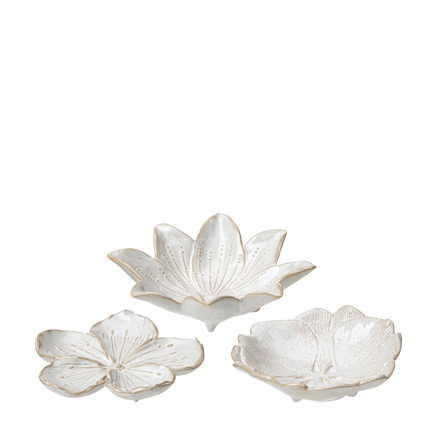 Set of Three Assorted Porcelain Trinket Dishes | Annie Mo's