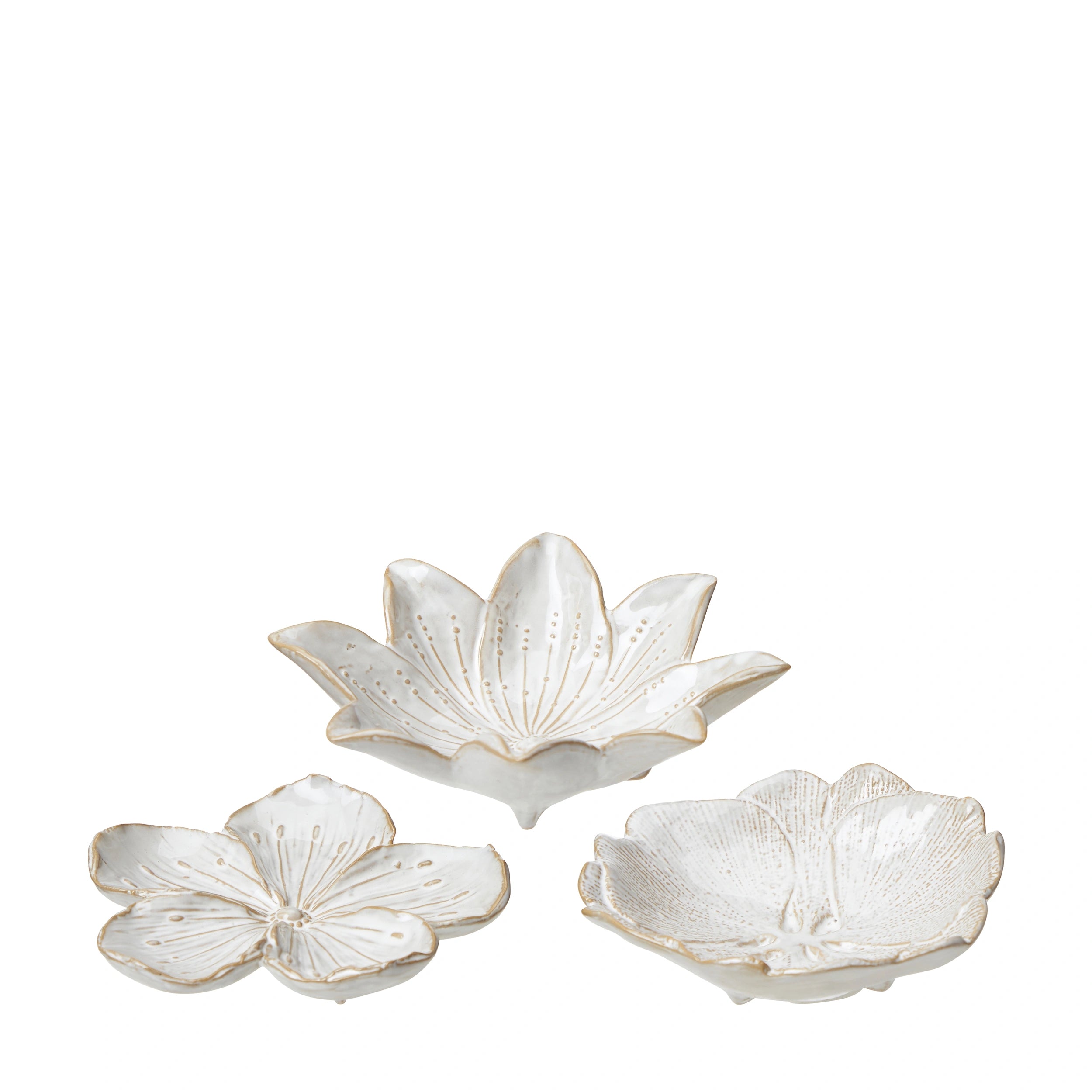 Set of Three Assorted Porcelain Trinket Dishes | Annie Mo's