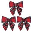Set of Three Tartan Bows 11cm | Annie Mo's
