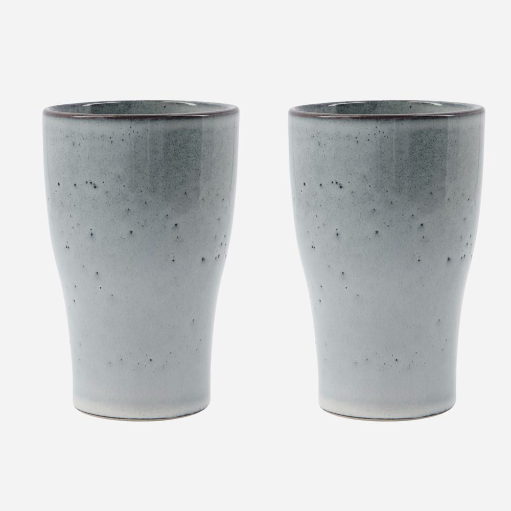 Light Grey Thermo Mugs 14cm