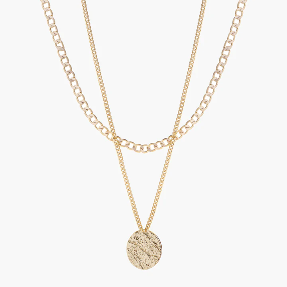 Shale Necklace Gold | Annie Mo's