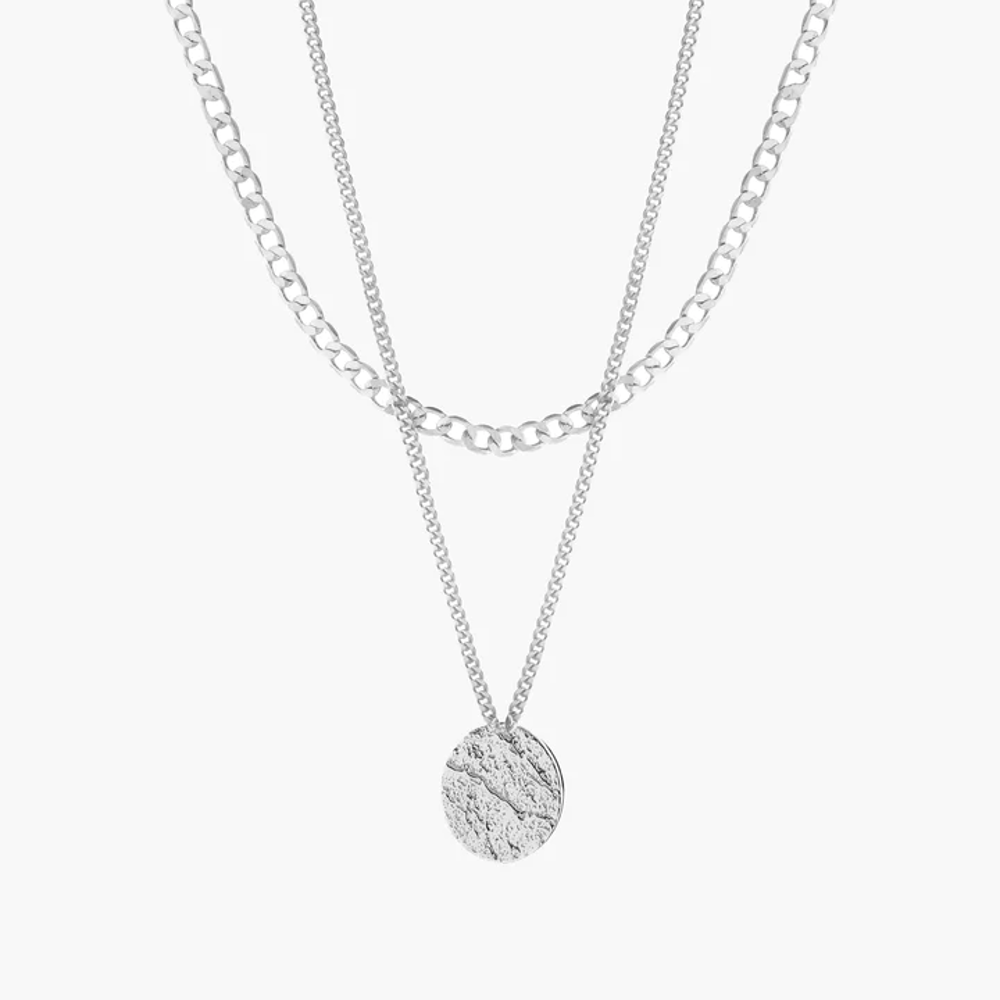 Shale Necklace Necklace Silver | Annie Mo's