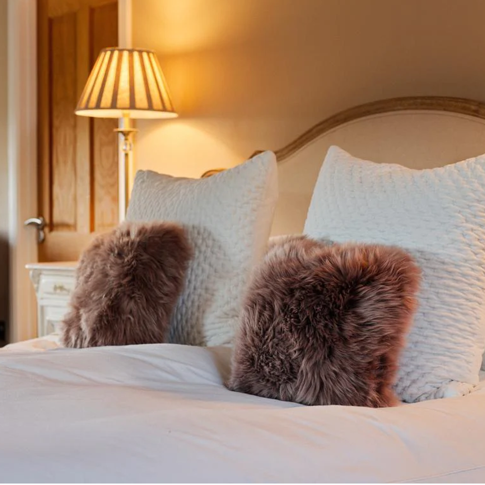 Sheepskin Cushion Paco