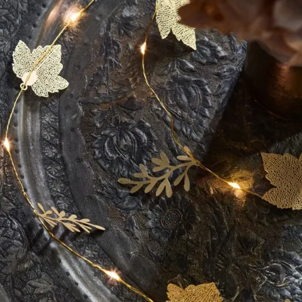 Shimmer - Golden Battery Operated Garland 160cm | Annie Mo's