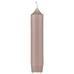 Short Dusty Pink Dinner Candle 11cm