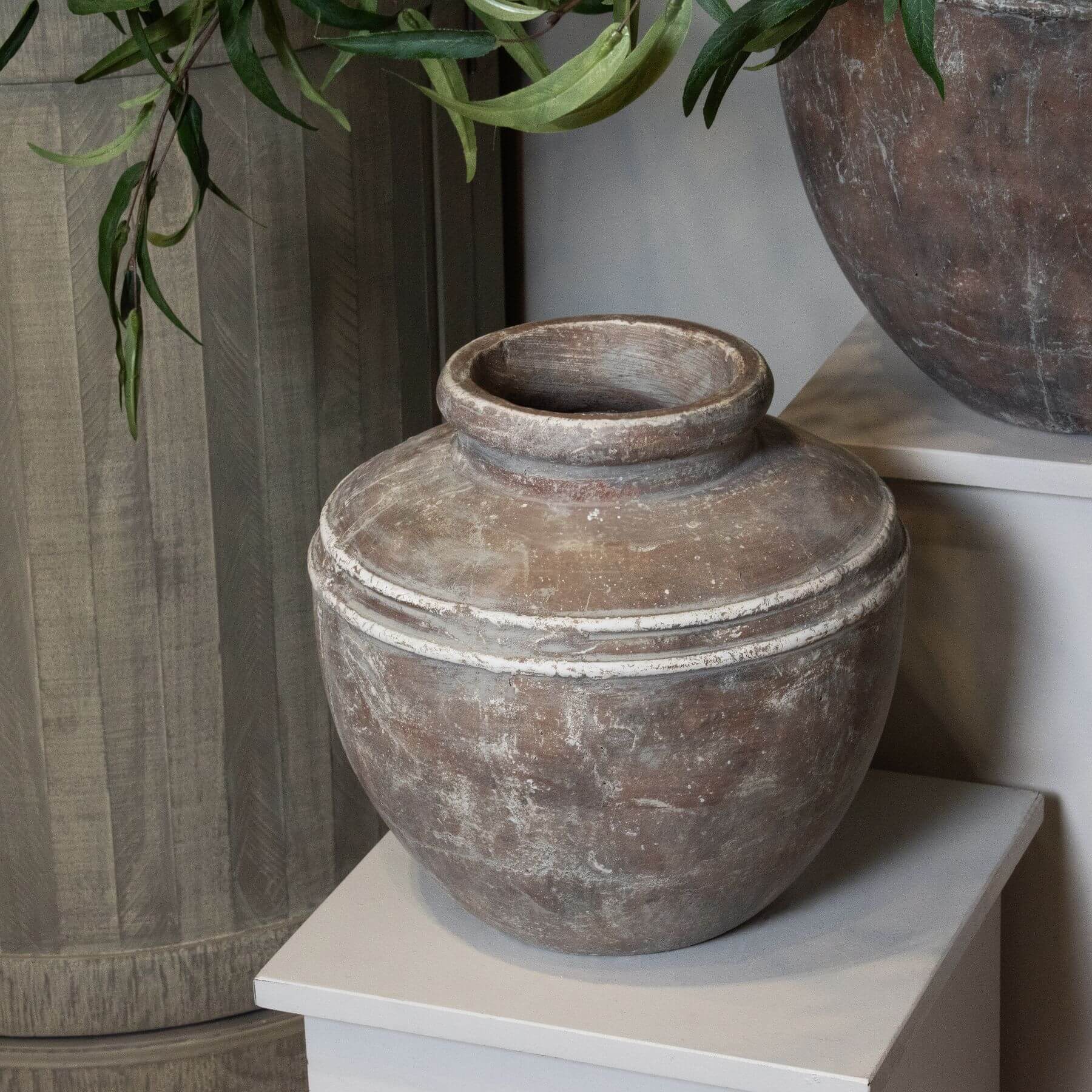 Siena Brown Water Pot 29cm | Annie Mo's