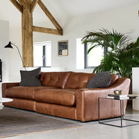 Sketch Four Seat Sofa | Leathers | Annie Mo's