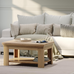 Skio Oak Coffee Table 90cm