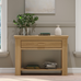 Skio Oak Console Table 110cm