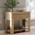 Skio Oak Console Table 110cm