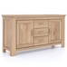 Skio Two Door Three Drawer Oak Sideboard 160cm