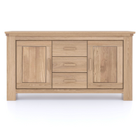 Skio Two Door Three Drawer Oak Sideboard 160cm | Annie Mo's