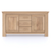 Skio Two Door Three Drawer Oak Sideboard 160cm | Annie Mo's