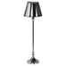Slim Nickel Table Lamp with Metal Shade 64cm