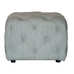 Small Buttoned Footstool | Plain Fabrics