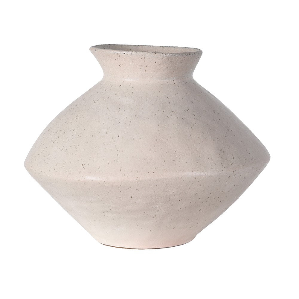 Small Mediterranean Squat Vase 25cm | Annie Mo's