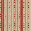 Small Paper Napkins 16.5x16.5cm with Heart and Stripes 20 Pc Per Pack | Annie Mo's