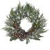 Snow Cedar Pinecone Wreath 60cm | Annie Mo's