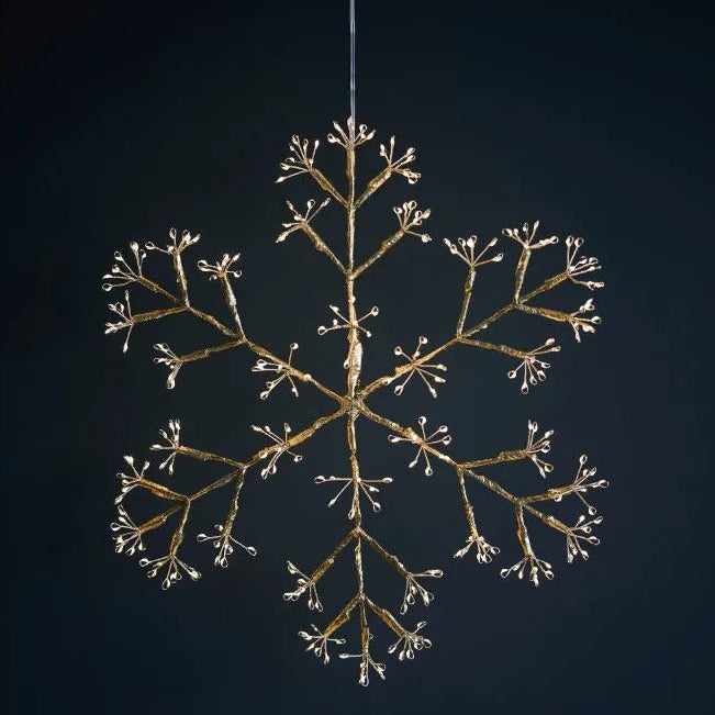 Snowflake (Champagne) 40cm