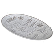Snowflake and Fir Plate | Annie Mo's