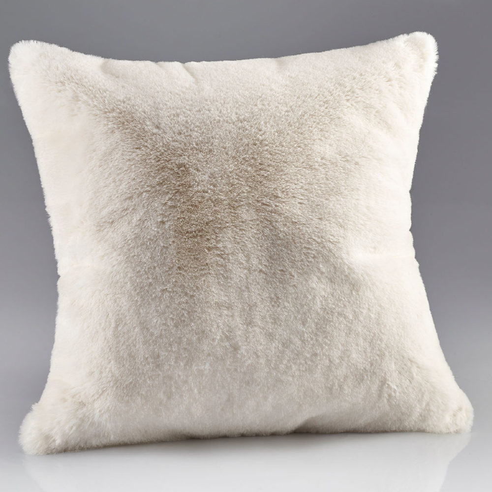 Soft Cream Faux Fur Cushions - Size Choice | Annie Mo's