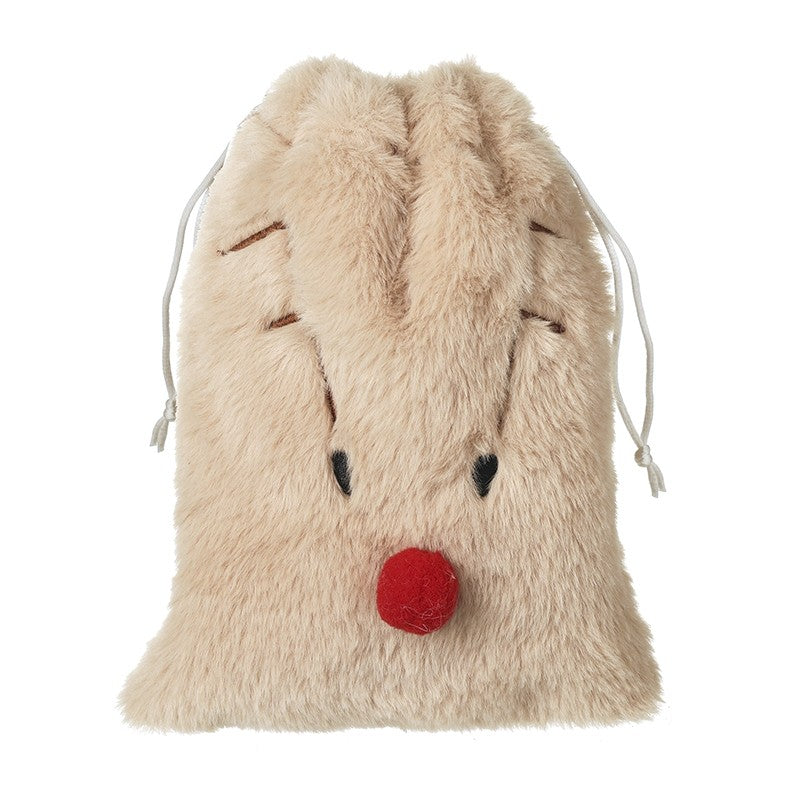 Soft Faux Fur Reindeer Bag 20cm | Annie Mo's