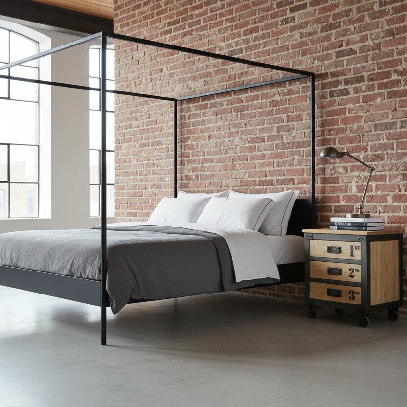 Soho Three Drawer Chest on Wheels