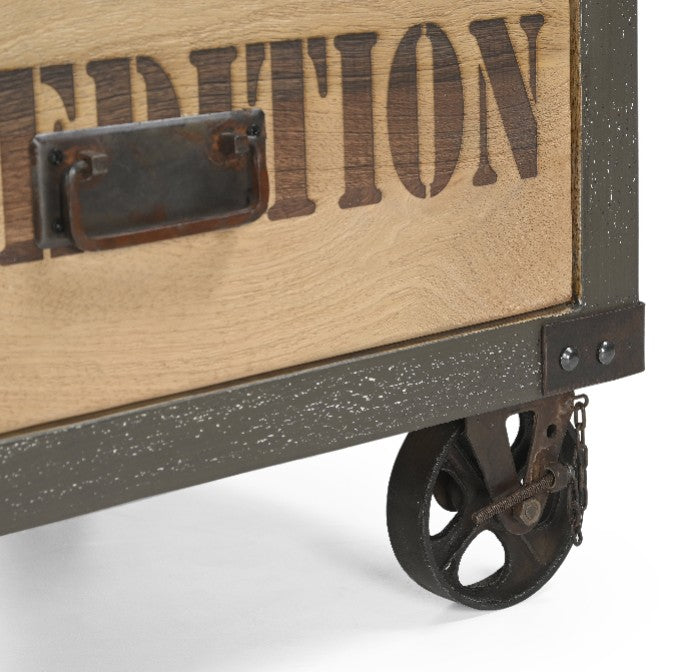 Soho Coffee Table on Wheels