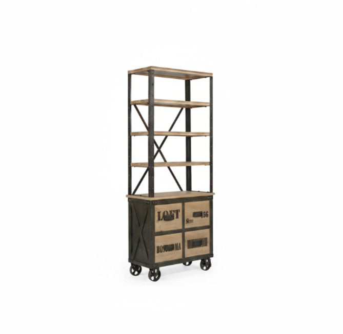 Soho Bookcase on Wheels | Annie Mo's