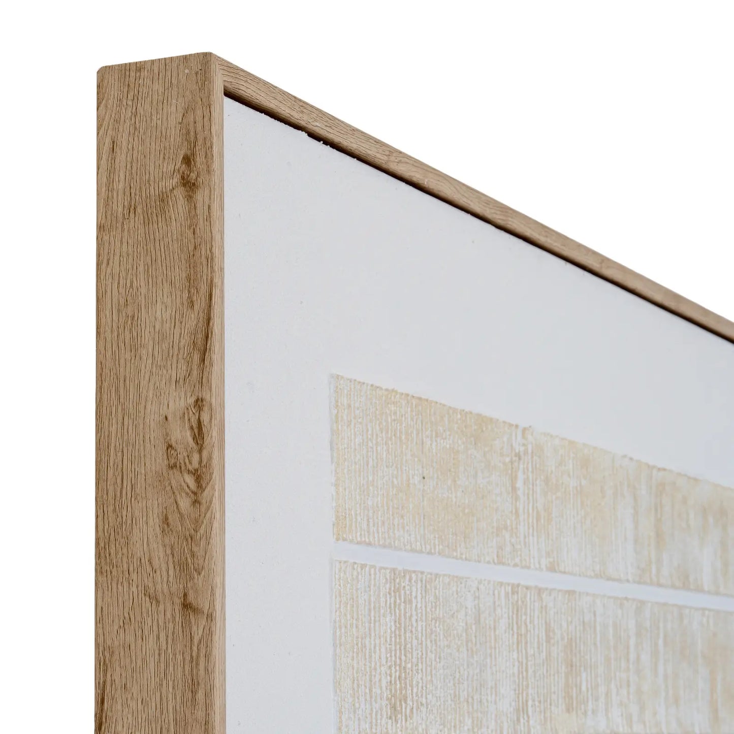 Sola Textured Line Canvas in Frame 100cm