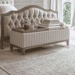 St James Stripe Storage Ottoman with Tray 132cm