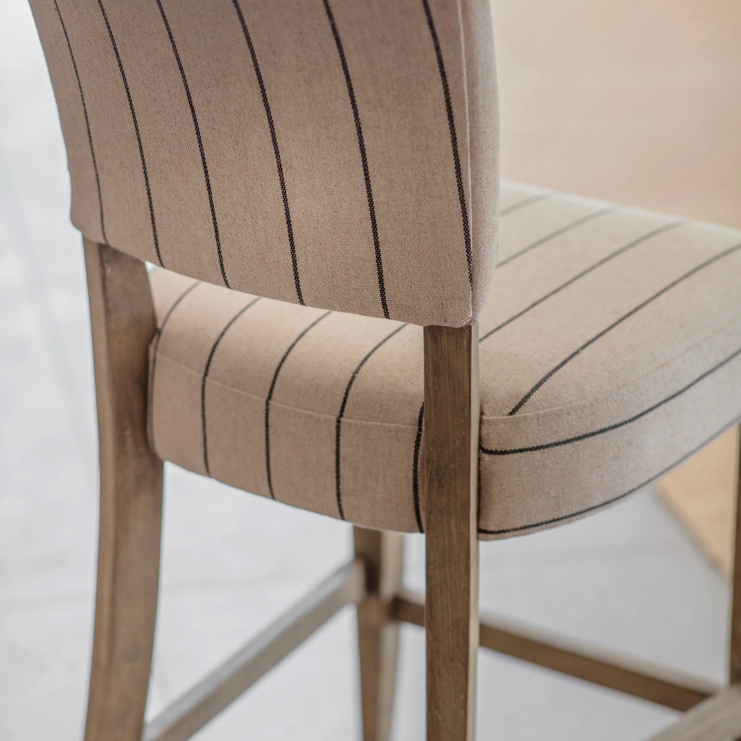 St Francis Striped Bar Stool
