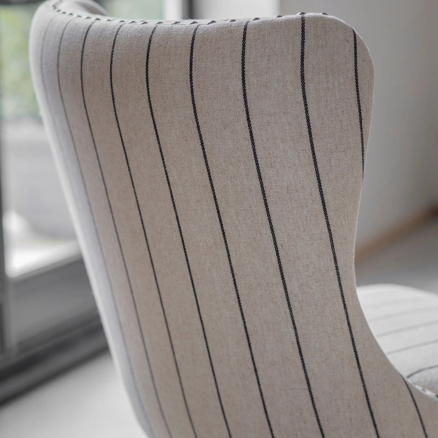 St Francis Striped Dining Chair