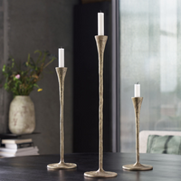 Stada Antiqued Brass Candlesticks - Size Choice | Annie Mo's